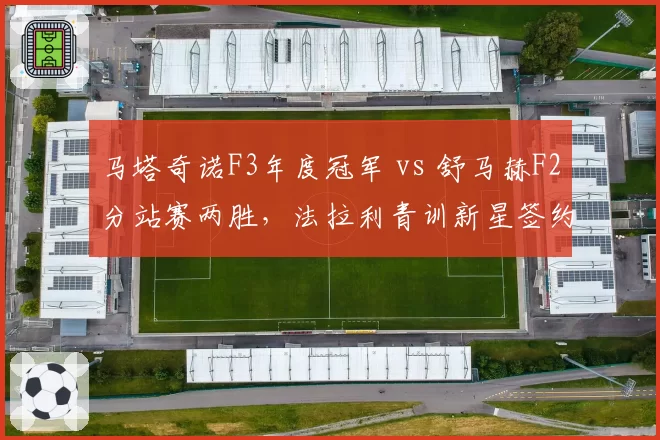 马塔奇诺F3年度冠军 vs 舒马赫F2分站赛两胜,法拉利青训新星签约指标横向对比